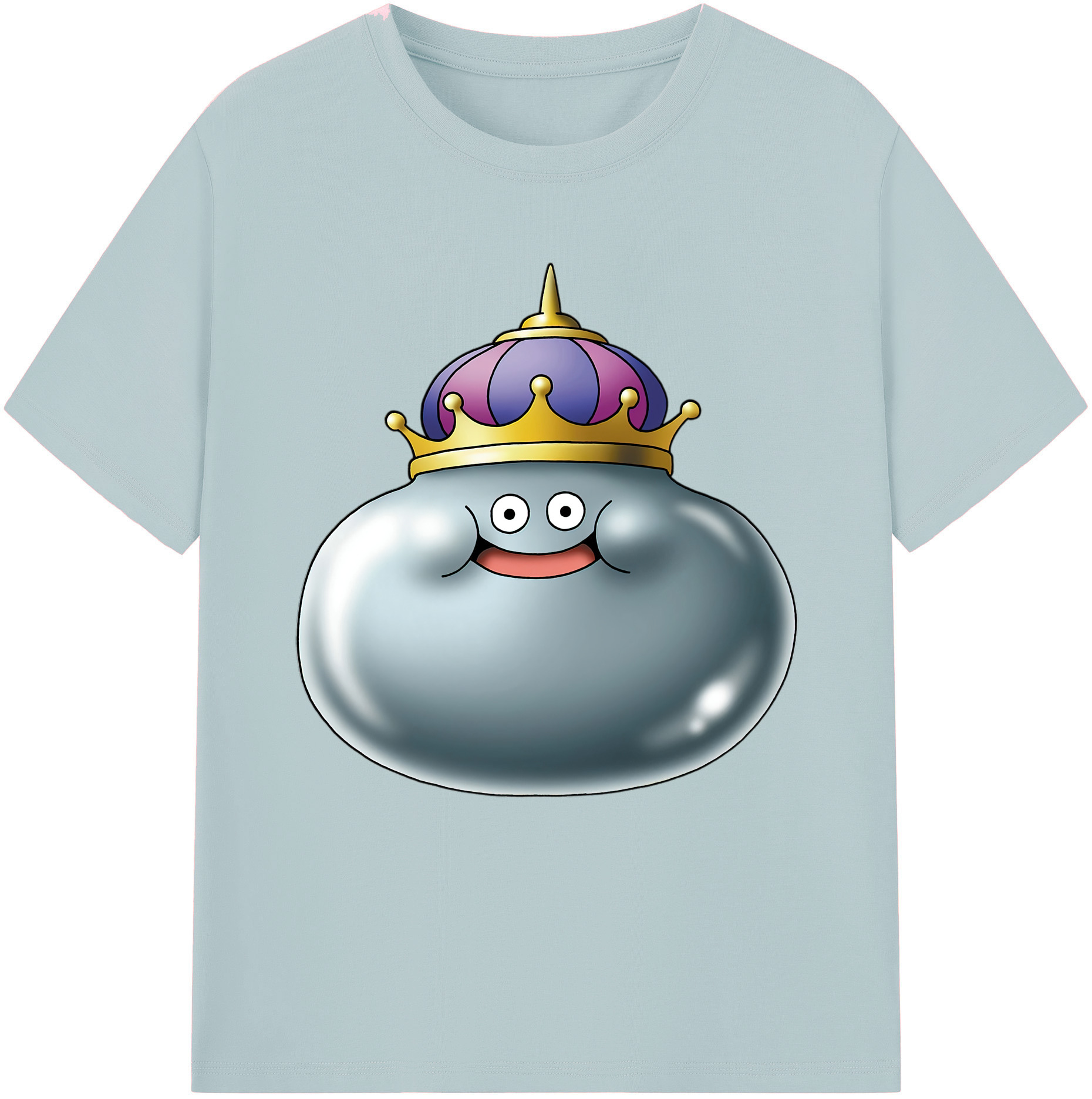 （画像用） ドラゴンクエスト Doragon Kuesuto Dragon Quest 綿100％半袖Tシャツ（フロントプリント）